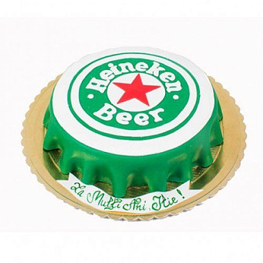 Торт Heineken Beer купить - чебоксары.сладкоежкин.рф