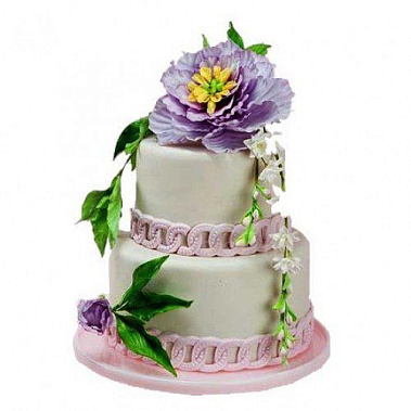 Торт Свадебный цветок купить - чебоксары.сладкоежкин.рф